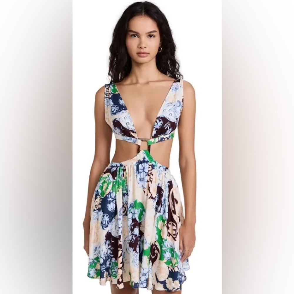 NWT Agua Bendita Gillian Cardumen Dress. Size Large - Picture 15 of 15